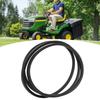 Black Lawn Mower Belt 144200 Drive Belt Transmission Drive Belt  Lawn Mower Replacement