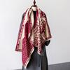 Luxury Korean Fashion Winter Cashmere Pashmina Shawl Lady Wrap Warm Autumn Scarves Design Print Female Foulard Stoles Scarf