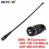 Rhd-771 Антенна для рации Sma-m Male VHF UHF Штыревые антенны для рации для Yaesu Vx-3r Vx-5r Rt3s Uv3r Tyt