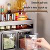 Wall-Mounted Multi-functional Kitchen Spice Rack