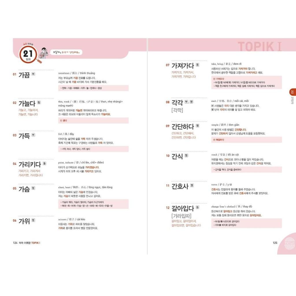 King Of Korean Vocabulary Topik 1 Beginning Dictionary