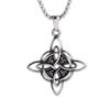 New Pendant with a Traditional Chinese Style for Teenagers, a Powerful Chinese Knot Necklace Pendant, and Trendy and Cool Manly Jewelry