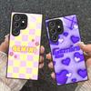 Чехол для мобильного телефона со знаком зодиака Близнецы для Samsung Galaxy A56 55 54 53 52 51 36 35 34 23 16 15 5G Стеклянный Цветной Чехол Чехол