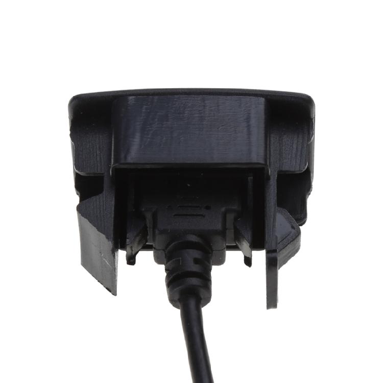 USB-крепление на приборную панель USB-розетка Порт 2.0 Кабель-удлинитель Панельный адаптер