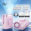 Three in One Cooling Device Portable Waist Fan, Rechargeable Personal Body Fan with Flashlight, Wireless Clip-on Outdoor Working Gear for Neck