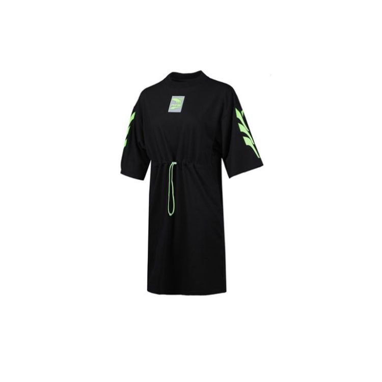 Puma Женское платье-футболка Evide с поясом-кулиской Черный 599175-01
