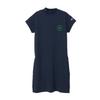 Champion One Piece Dress Navy Short Sleeve Crew Neck Breathable UV Protection Quick Drying One Point Embroidery CW-BG305 Women's