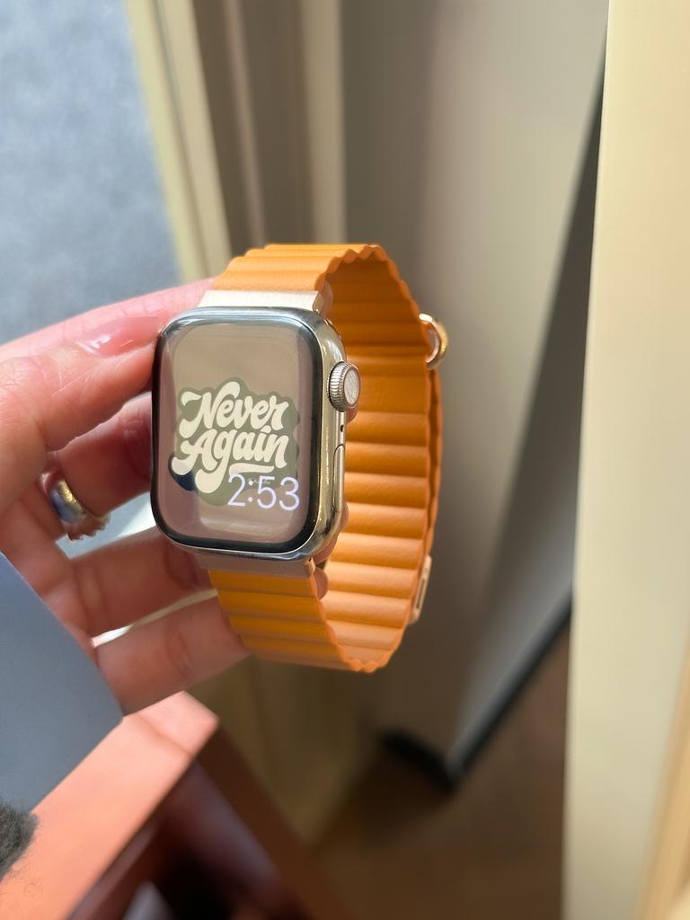 Магнитный кожаный ремешок для Apple Watch 44 45 49 мм 40 41 мм 42 38 мм 46 мм Металлический ремешок из нержавеющей стали для iwatch 8 7 SE 6 5 4 3 2 S10