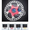 MTB 140/160/180/203mm Bicycle Brake Disc Road Floating Bicycle Brake Six Nail Disc for Mountain Bike