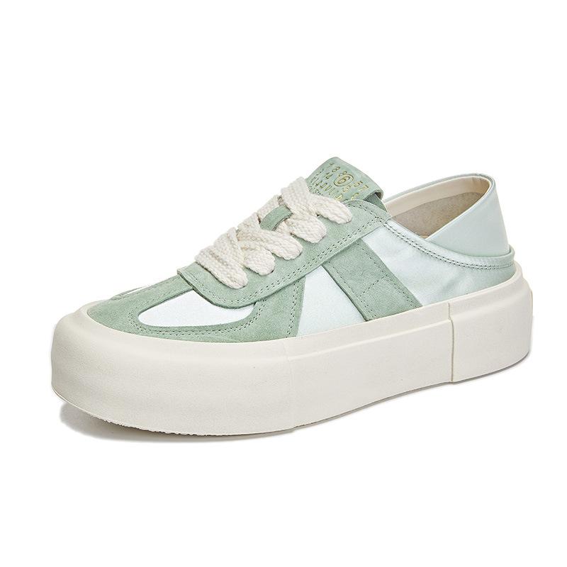 Кожаные маленькие белые туфли женские летние 2025 новые двухкомпонентные спортивные туфли для серфинга женские повседневные ретро женские туфли универсальные туфли детские