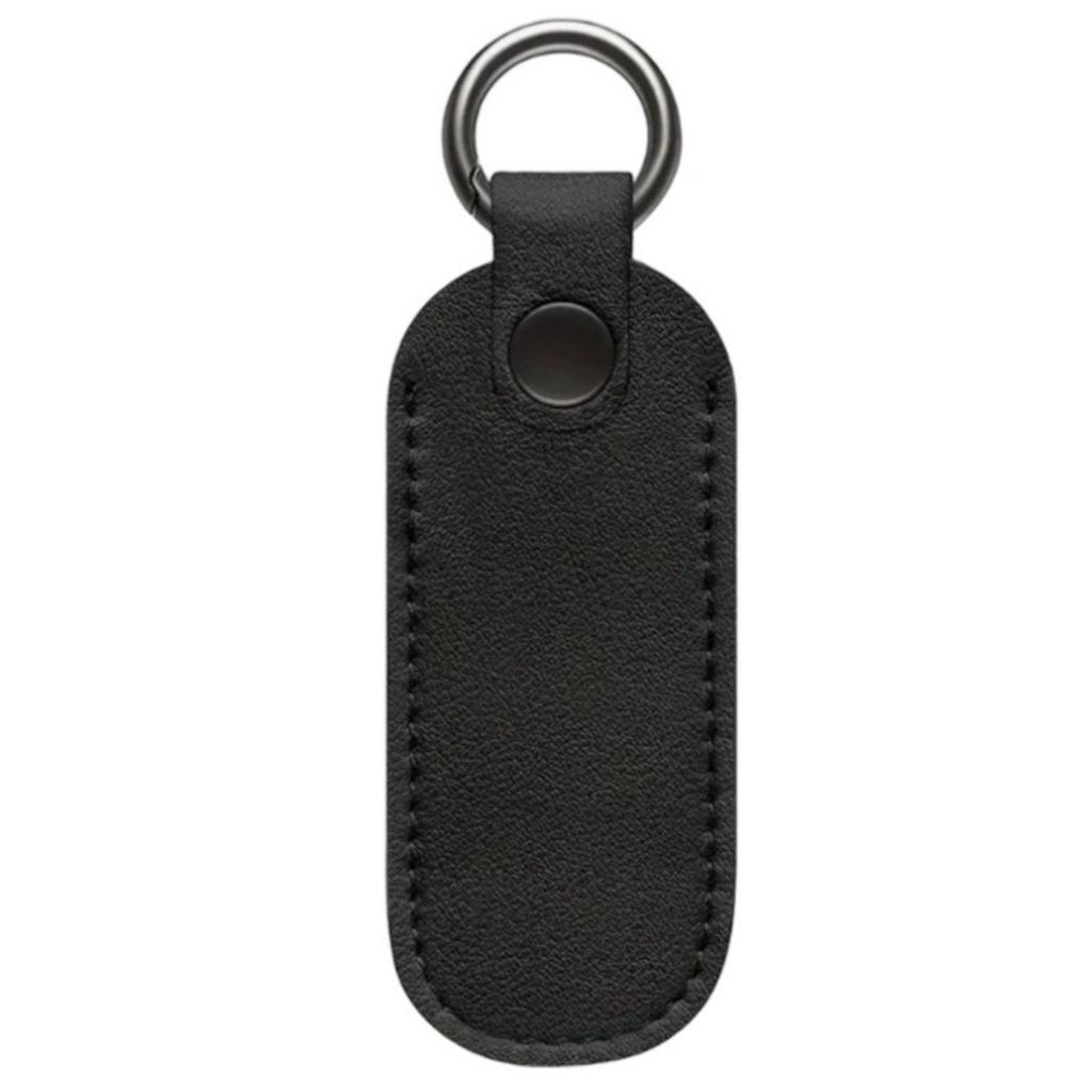 Футляр для USB-накопителей Металлическая защелка Защитный чехол из ПУ-кожи Крепление-брелок Портативный дизайн