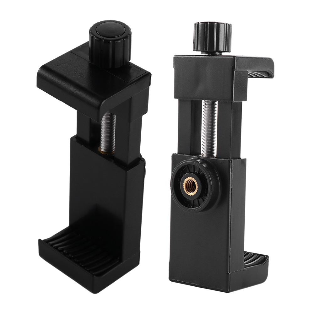 Mobile Broadcast Bracket Phone Clip Phone Mount Bracket Clip Holder Smartphone Tripod Mount Adapter