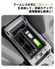 ECOZEN Console Box Set and Bottom for the New Subaru Crosstrek Console Small Item Storage Center Car Storage ABS Crosstrek Car Interior Parts (Top