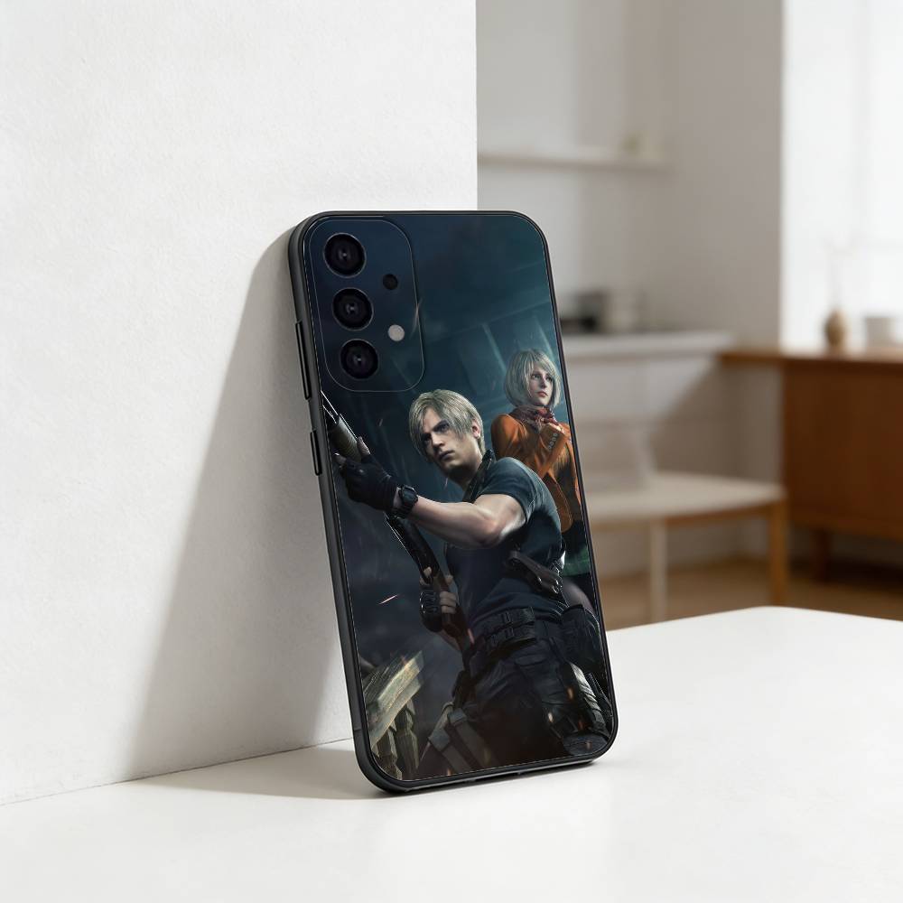 R-Resident Evil Requiem phone Case For Samsung S25,24,21,22,23,30,Ultra,20,Plus,Fe,Lite,Note Soft Black Cover