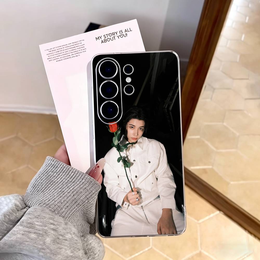Louis LNGSHOT Phone Case For Samsung S25,S24,S21,S22,S23,S30,Ultra,S20,Plus,Fe,Note,10,9,5G Transparent Cover