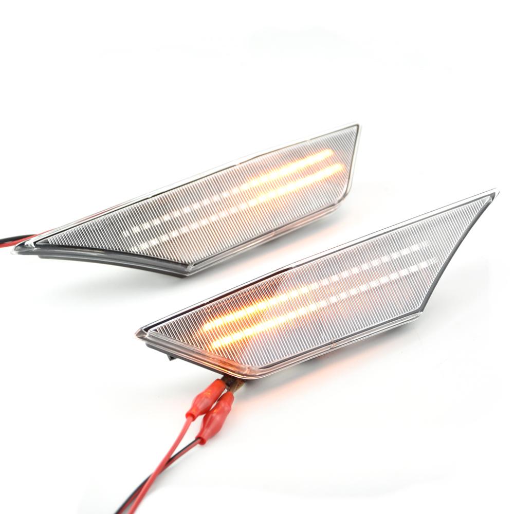 LED Dynamic Turn Signal Side Marker Light Blinker Indicator For Honda Civic 10th Gen Sedan Coupe Hatchback 2016 2017