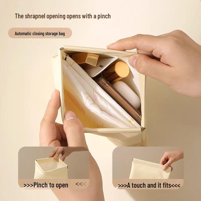 Автоматическая сумка для хранения кабелей и косметики с бесплатной доставкой: Компактный чехол для наушников и губной помады