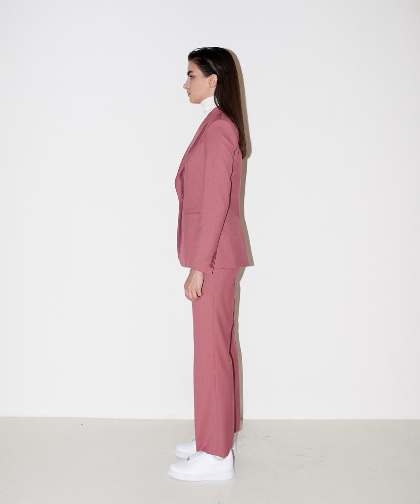 Chaenyuyog Sassy Straight Trousers [Pink]