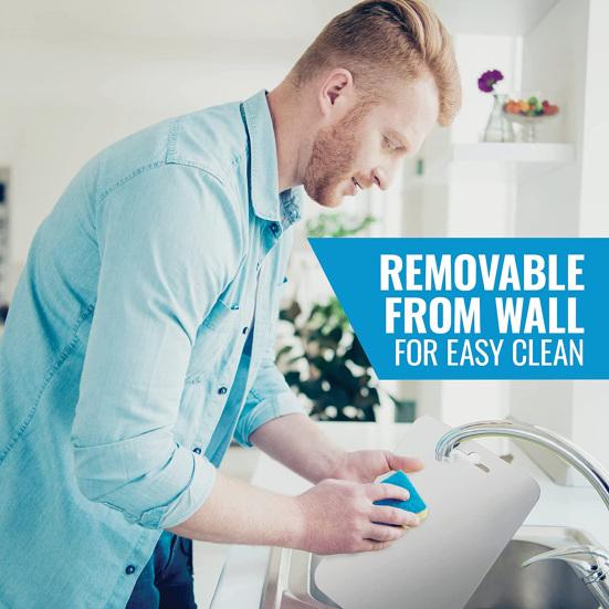 30x20 см незапотевающее зеркало для душа с присоской для держателя бритвы, крючок, противотуманное для мужчин