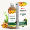 Goodcare LivGood Сок для здоровья печени 1000 мл от Baidyanath | Богатый антиоксидантами Детокс | 7 аюрведических трав | Поддерживает здоровье печени, пищеварение и метаболизм