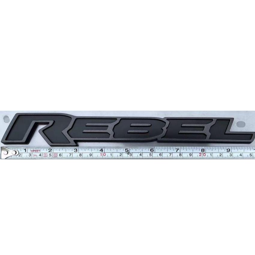 3D Эмблема REBEL для Dodge - Наклейка на задний багажник автомобиля