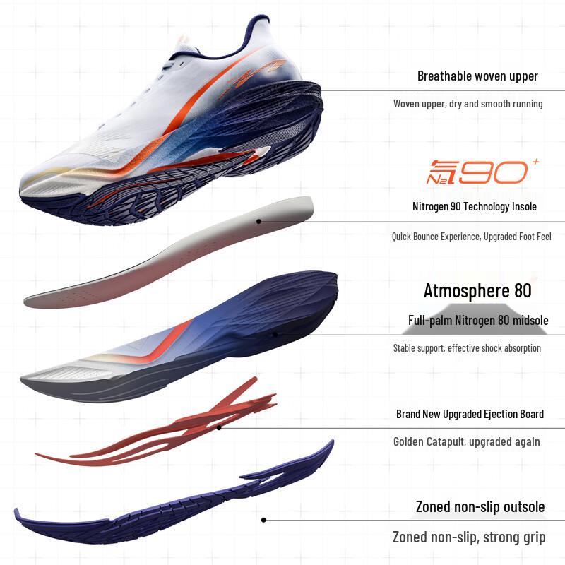 Anta Mach 6 Men's Training Running Shoes