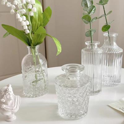 1 шт. 150 мл ромбовидный/вертикальный полосатый/саржевый пустые флаконы для ароматерапии флаконы для диффузора эфирных масел палочки для диффузора сменные