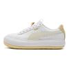 Puma Низкие кеды серии Suede Женские кеды Молочно-белый 385589-01