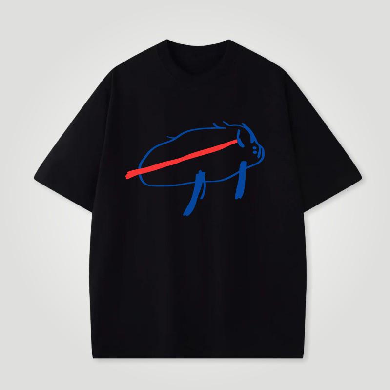Fun And Quirky Shortsleeved Pure Tshirts Unisex Suitable For Comfortable And Soft Streetwear