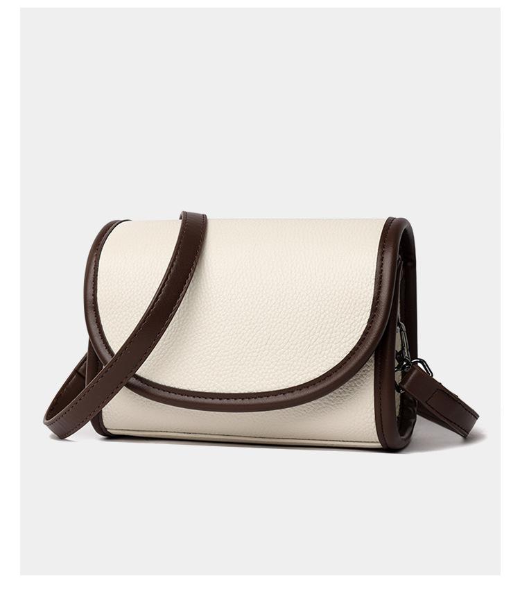 Кожаная женская сумка Premium Pillow Bag Niche Commuter Messenger Bag Women's First Layer Cowhide Shoulder