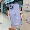 Применимо к iPhone 14 четырехсторонний противоударный флуоресцентный чехол креативный цвет прозрачный однотонный противоударный чехол для мобильного телефона Apple 15PROMAX