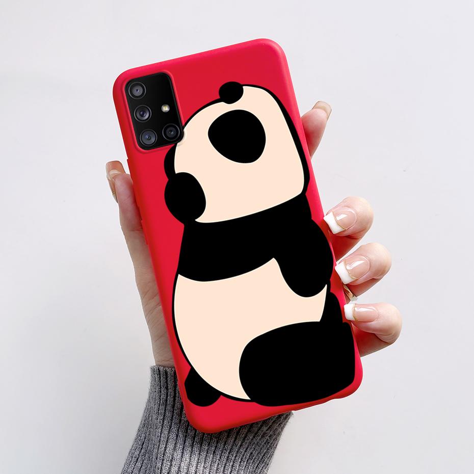 For Samsung Galaxy A51 A71 5G Case SM-A516F SM-A716F Soft Slim Cute Cartoon Frog Back Cover Fundas Bumper For Samsung A 51 Coque