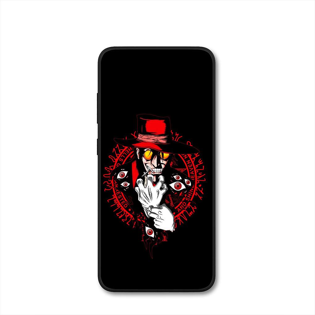 Чехол для телефона Hellsing Alucard Аниме для Xiaomi Redmi Note 11 10 9 8 Pro 9S 10S 11S 9A 9C NFC 9T 10A 10C 8A Мягкий чехол
