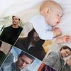 Tom Cruise Photo Collage Throw Blanket Machine Washable Soft Warm Blanket