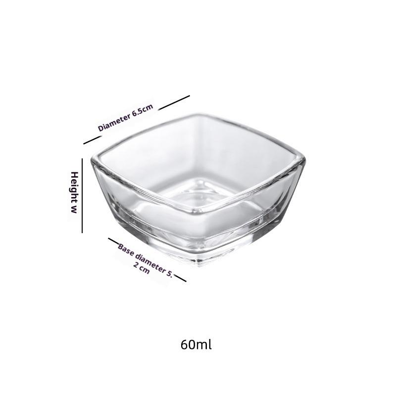 1/6 шт. Мини-стеклянные миски для подготовки по 60 мл Стеклянные рамекины Миски для подачи блюд Смешивания Приготовления Соуса Орехов Конфет Десерта Салата