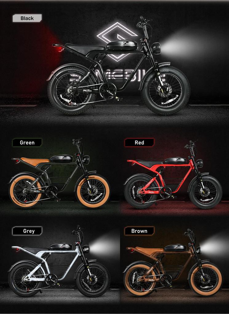 AMEBIKE M20 1800 Вт Двойной мотор 48 В Двойная батарея Горный снежный шоссейный электрический велосипед с толстыми шинами Внедорожный электрический велосипед