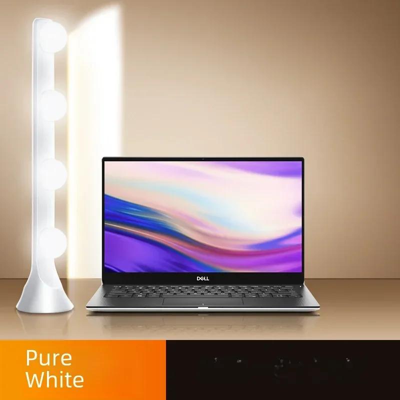 Светодиодная настольная лампа для макияжа - Профессиональный заполняющий свет для прямых трансляций, студийного видео, фотографии и фонового освещения