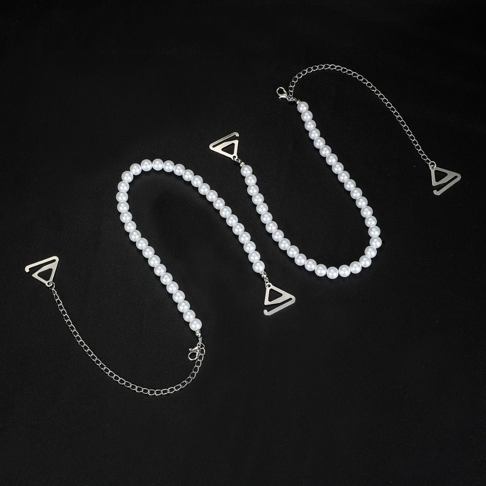 Removable Underwear Shoulder Strap Sexy Off-the-shoulder Bra Shoulder Belts Pearl Bra Straps Tops