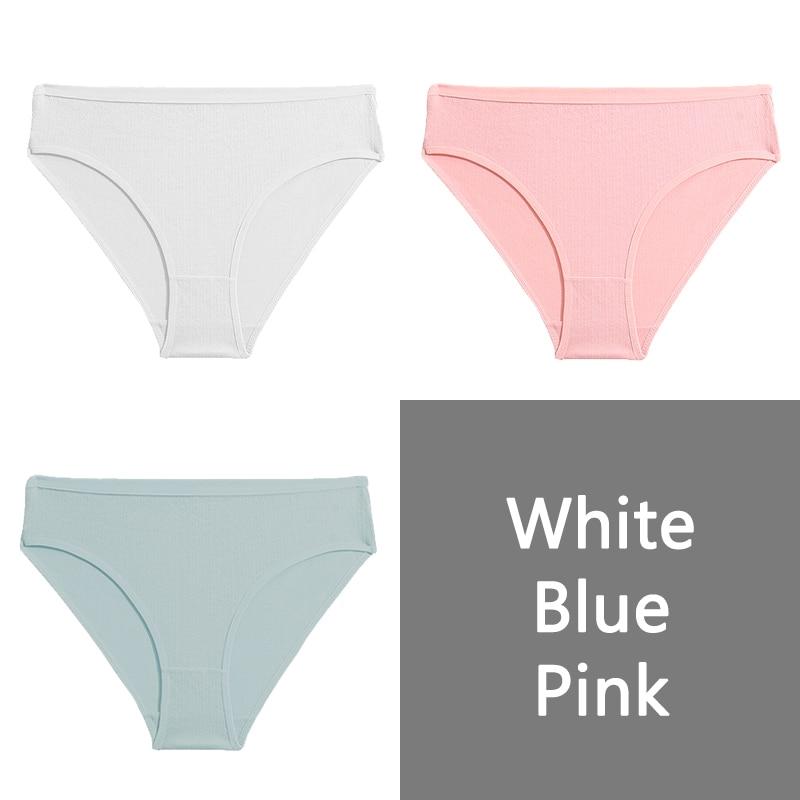 FINETOO Хлопковые трусики S-XL, женские трусы с низкой посадкой, женское удобное нижнее белье, модные жаккардовые трусики, нижнее белье, 3 шт.