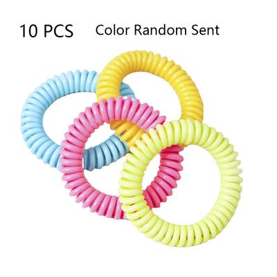 10 шт. Натуральный репеллентный браслет на запястье для защиты от насекомых