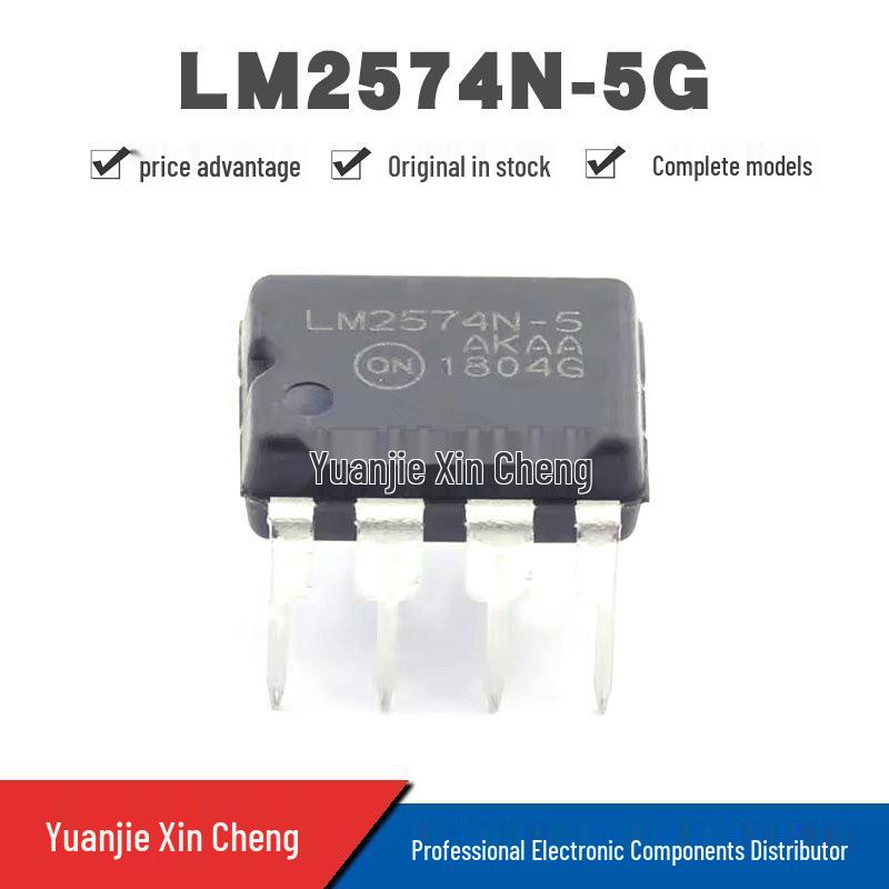 LM2574N-5G Through-hole DIP-8 DC/DC Switching Regulator, Original with BOM List.