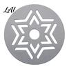 Heat Insulation Coaster for Wood Tables Decorative Metal Coasters Drinks Resistant Hollow Carved Table Mats Desktop Home Coffee Tea Cups Modern