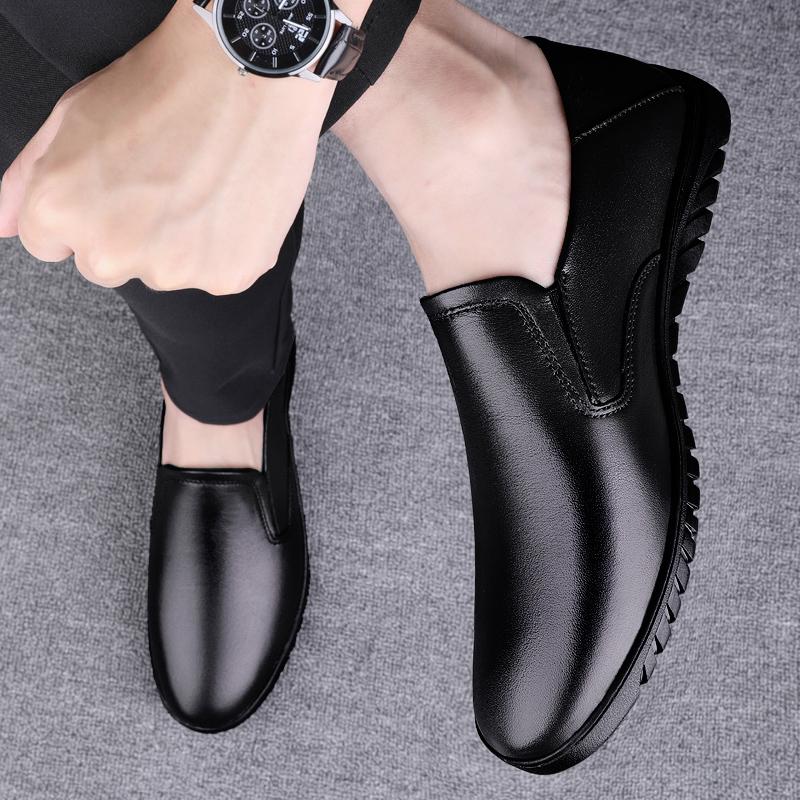 2024 Новые мужские мокасины из натуральной кожи коричневого и черного цвета из коровьей кожи, удобная обувь для взрослых, офисные мужские мокасины с полыми стенками, обувь для вождения