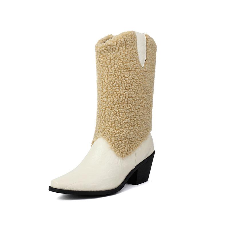 Женские ботильоны на высоком каблуке, осенне-зимние, новые, на толстом каблуке, модные, ботильоны большого размера