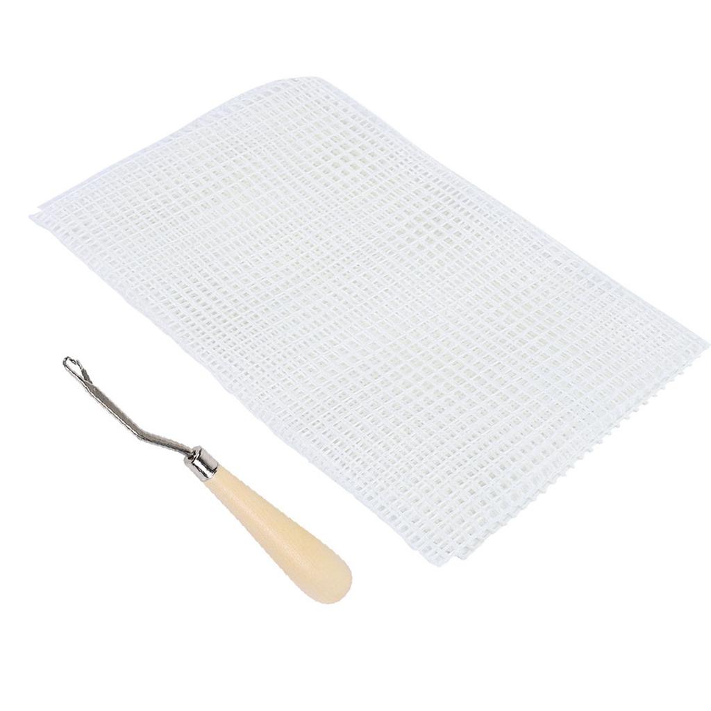 Бытовой DIY ручной работы крючком ковер вязание сетки ткань аксессуары инструменты