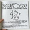 Раскраска на Хэллоуин для взрослых и подростков COZY FRIENDS с милыми жутковатыми существами для хэллоуинских подарков