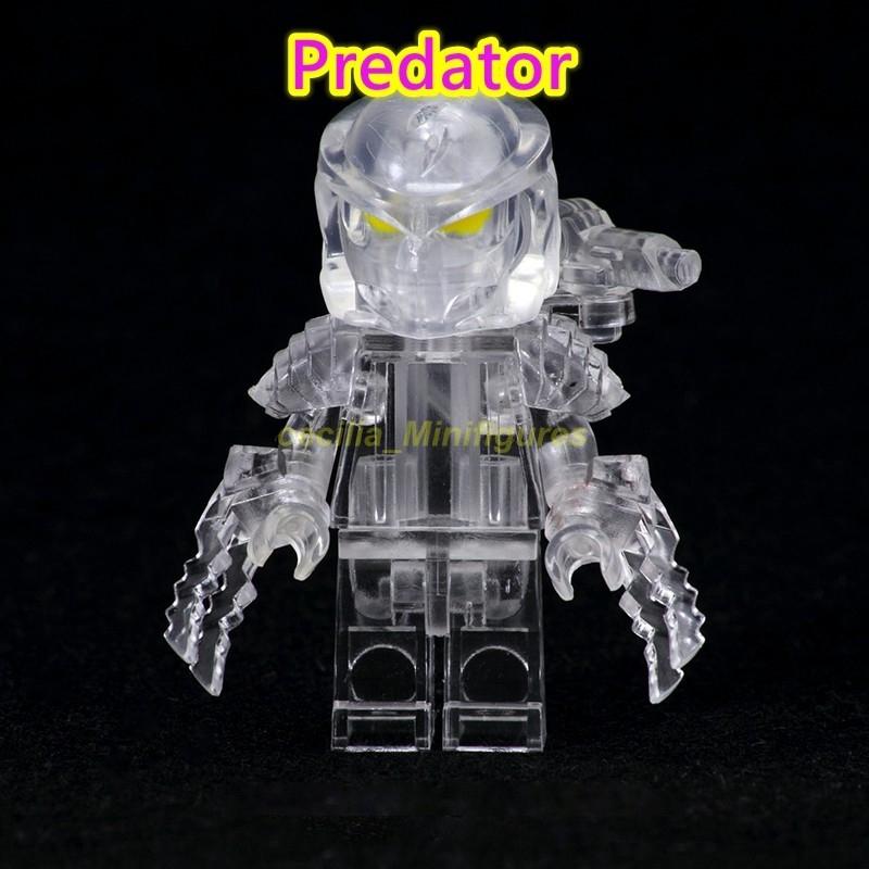 Совместимость с минифигурками Lego Alien VS Predator, гаражные комплекты, строительные блоки, игрушки для детей