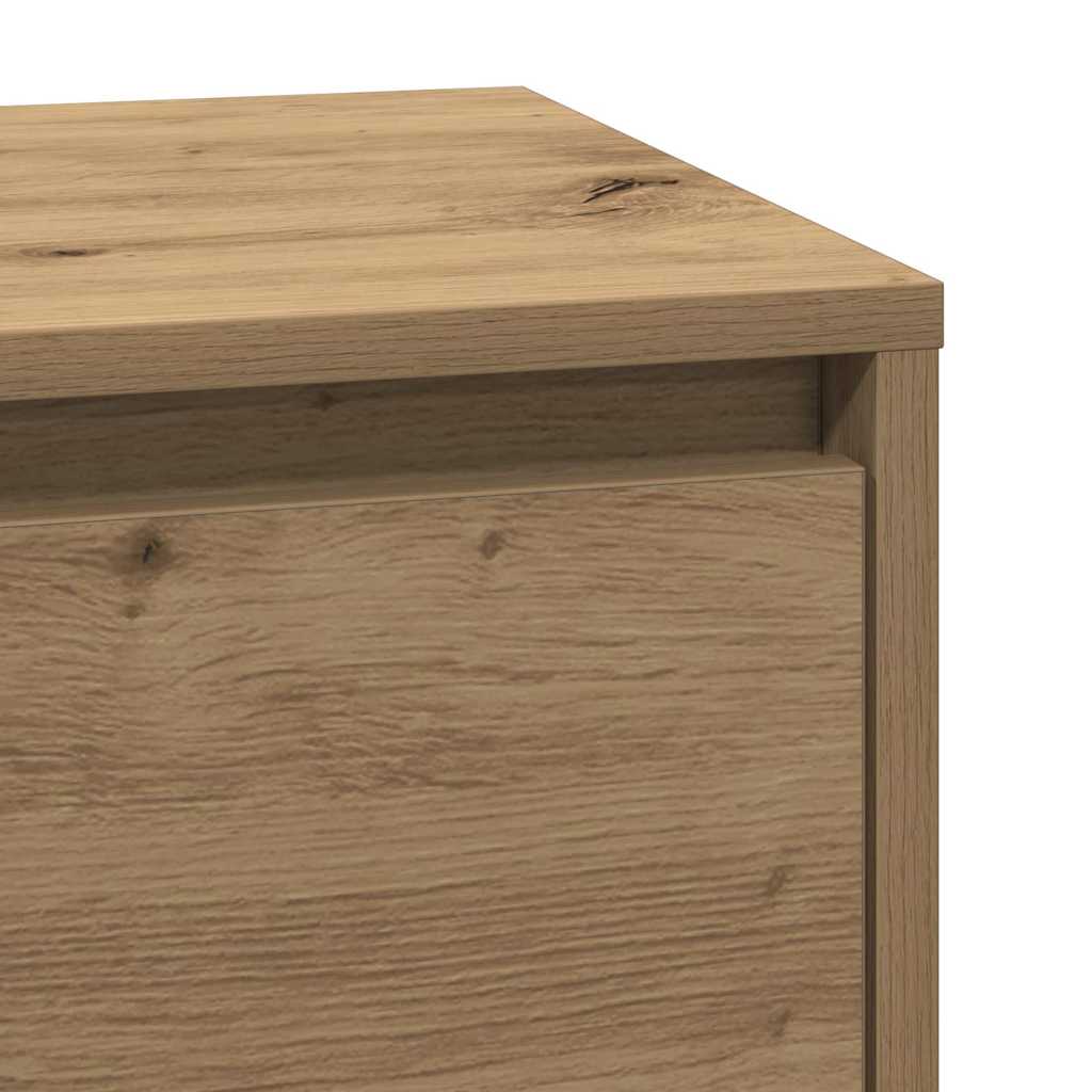 Nightstand Artisan Oak 39 x 34.5 x 65 cm engineered wood