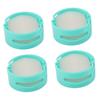 4PCS Odor Neutralizer Cartridge ABS Vacuum Cleaner Replacement Parts for Shark IZ400UK AZ3002 for