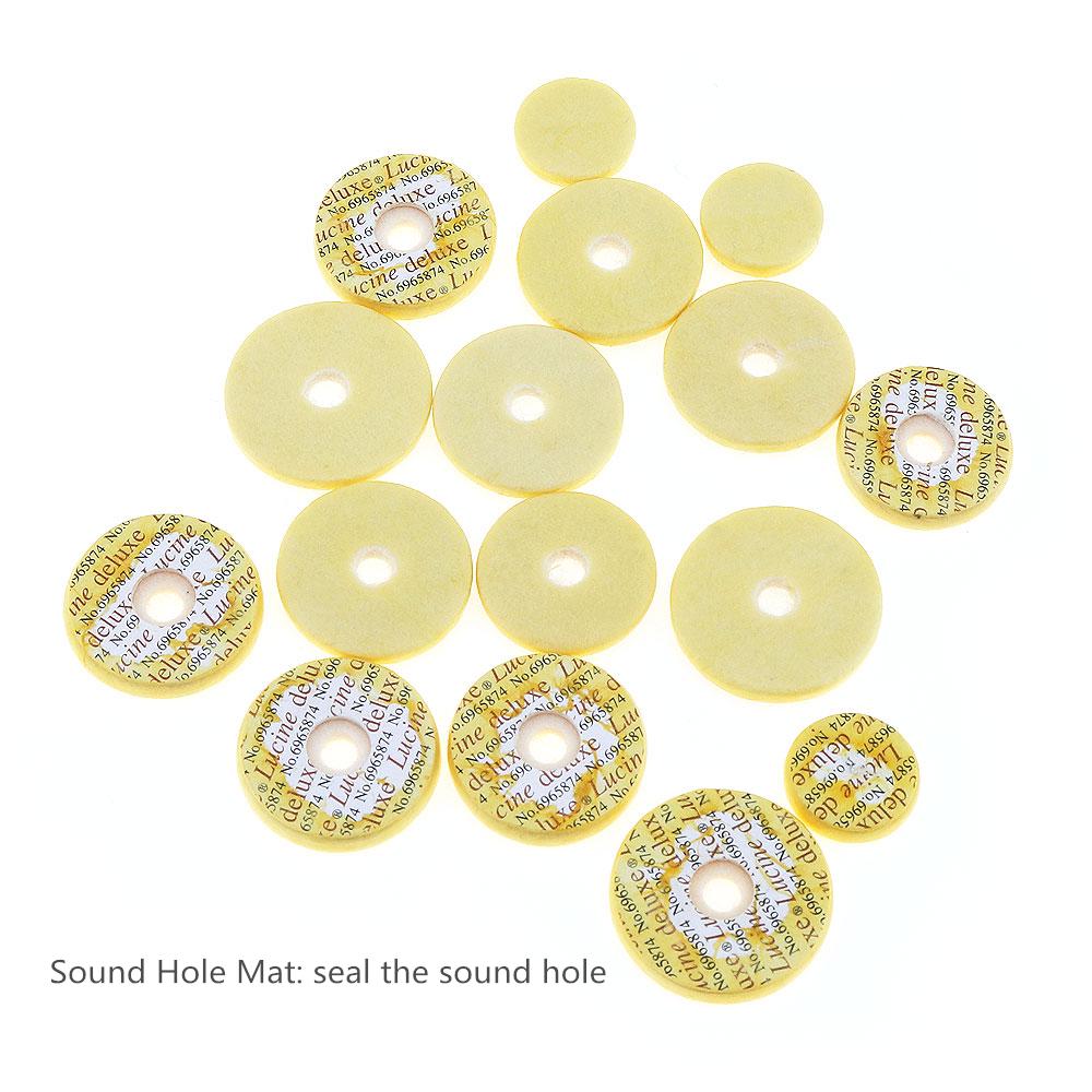 83pcs/set Flute Repair Parts Set Complete Tools Flute Sound Hole Mat Pad Roller Screws